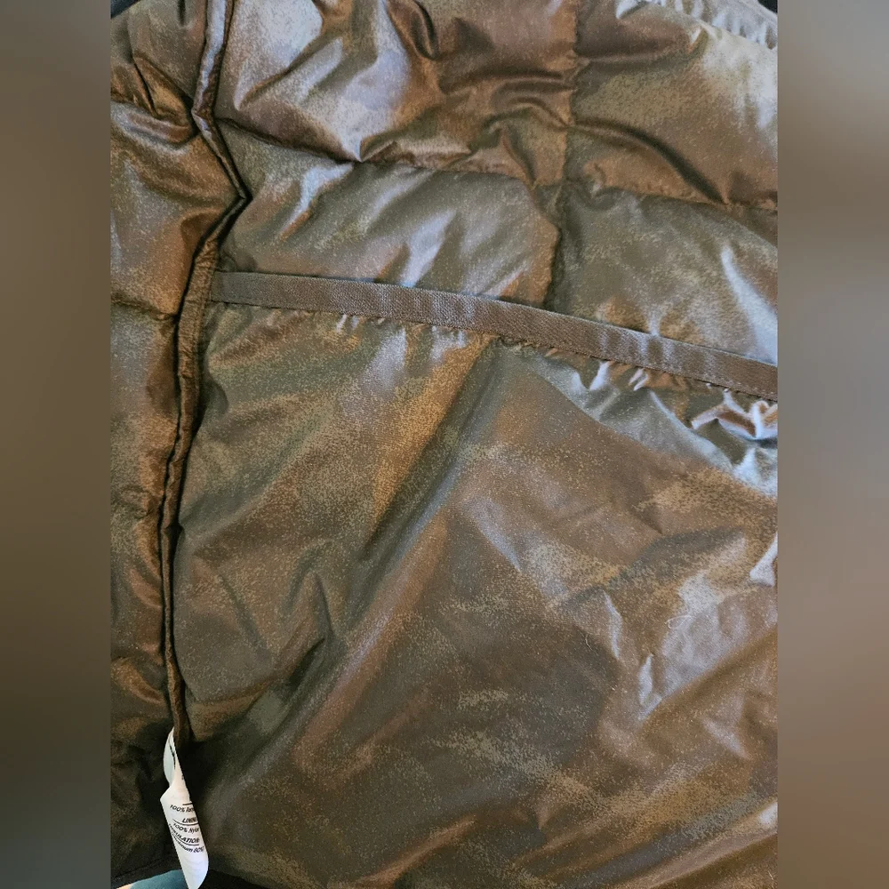 NEW Men's REI Coop Army Green 650 Down Puffer Jacket XL Regular fit - Picture 12 of 16